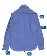 GAMBERT CUSTOM SHIRTS（ギャンバートカスタムシャツ）カジュアルシャツ 青 サイズ:M メンズ/2200661276068
