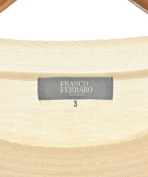FRANCO FERRARO（フランコ　フェラーロ）ニット・セーター ベージュ サイズ:3(L位) レディース/2200719051197