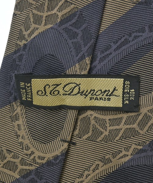 S.T.Dupont（エス　テー　デュポン）ネクタイ ベージュ サイズ:- メンズ/2200725181055