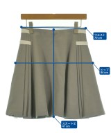 ADEAM（アデアム）ミニスカート グレー サイズ:0(XS位) レディース/2200639156019