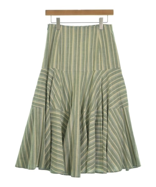 ADEAM（アデアム）ロング・マキシ丈スカート 緑 サイズ:2(M位) レディース/2200668746090