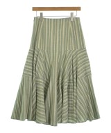 ADEAM（アデアム）ロング・マキシ丈スカート 緑 サイズ:2(M位) レディース/2200668746090