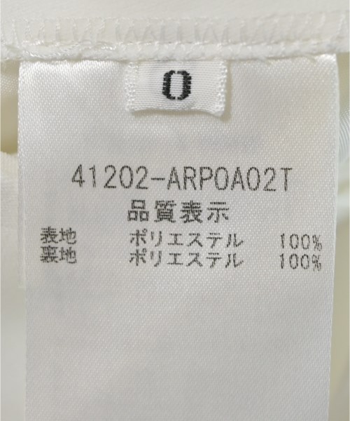 ADEAM（アデアム）その他 白 サイズ:0(XS位) レディース/2200683593020