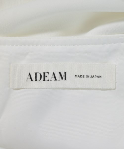 ADEAM（アデアム）ワンピース 白 サイズ:0(XS位) レディース/2200698693180