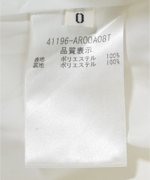 ADEAM（アデアム）ワンピース 白 サイズ:0(XS位) レディース/2200698693180