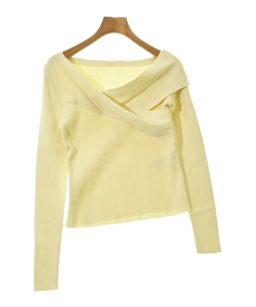 ADEAM(アデアム)ニット・セーター 黄 サイズ:XS/2200667560062