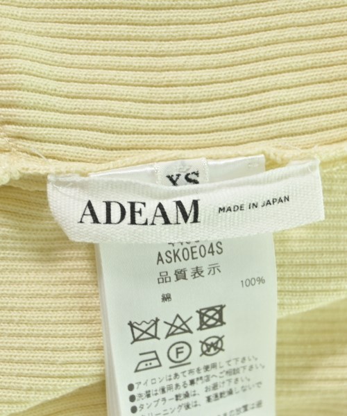 ADEAM（アデアム）ニット・セーター 黄 サイズ:XS レディース/2200667560062