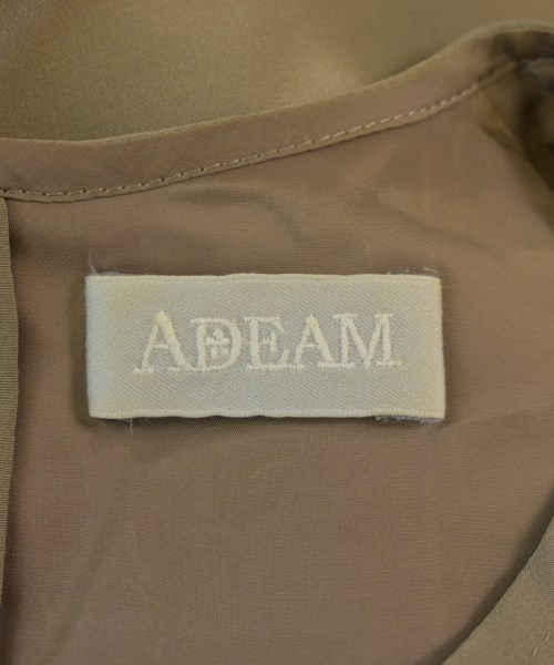 ADEAM（アデアム）ワンピース 茶 サイズ:4(XL位) レディース/2200682326131