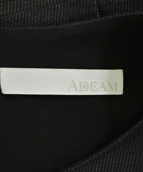 ADEAM（アデアム）ワンピース 黒 サイズ:4(XL位) レディース/2200689147012