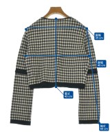 ADEAM（アデアム）カーディガン 白 サイズ:S レディース/2200690729122
