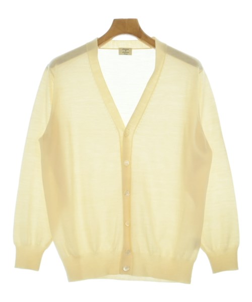 LIVERANO&LIVERANO(レベラーノ＆レベラーノ)カーディガン 黄 サイズ:50(XL位)/2200680332066