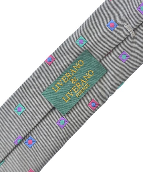 LIVERANO&LIVERANO（レベラーノ＆レベラーノ）ネクタイ グレー サイズ:- メンズ/2200732253394