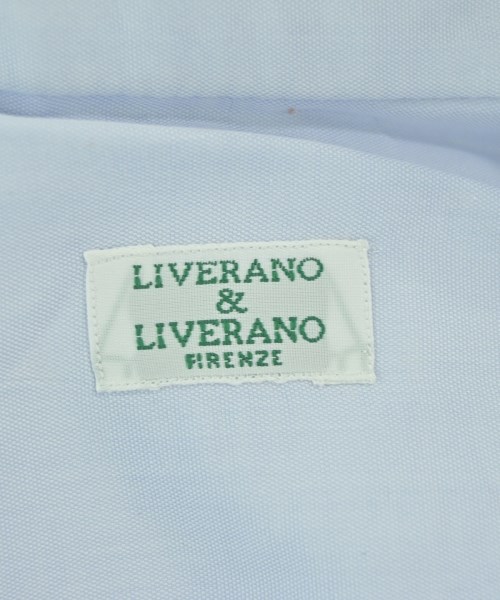 LIVERANO&LIVERANO（レベラーノ＆レベラーノ）ドレスシャツ 青 サイズ:37(XS位) メンズ/2200683286298