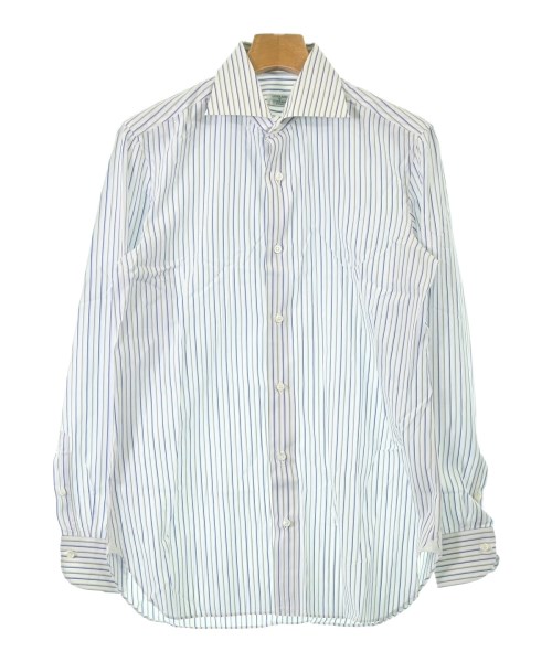 LIVERANO&LIVERANO(レベラーノ＆レベラーノ)ドレスシャツ 青 サイズ:39(M位)/2200683286304