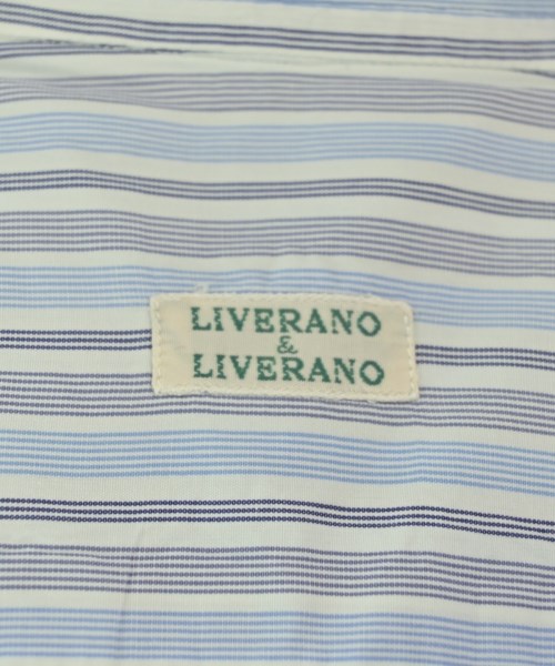 LIVERANO&LIVERANO（レベラーノ＆レベラーノ）ドレスシャツ 青 サイズ:38(S位) メンズ/2200683286311