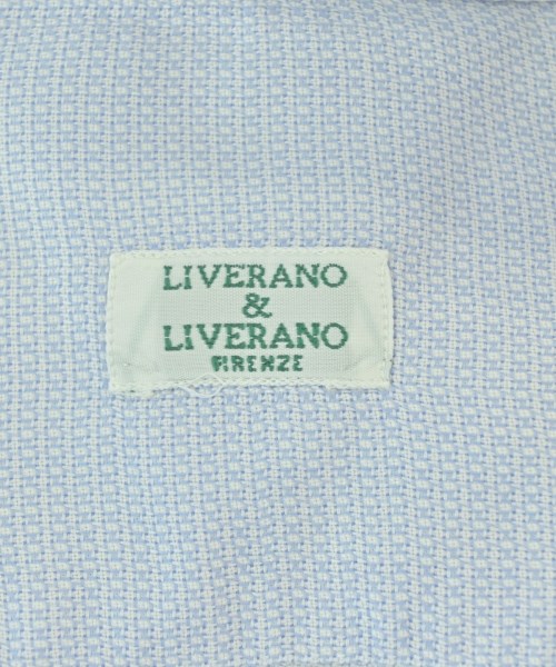LIVERANO&LIVERANO（レベラーノ＆レベラーノ）ドレスシャツ 青 サイズ:39(M位) メンズ/2200683286335