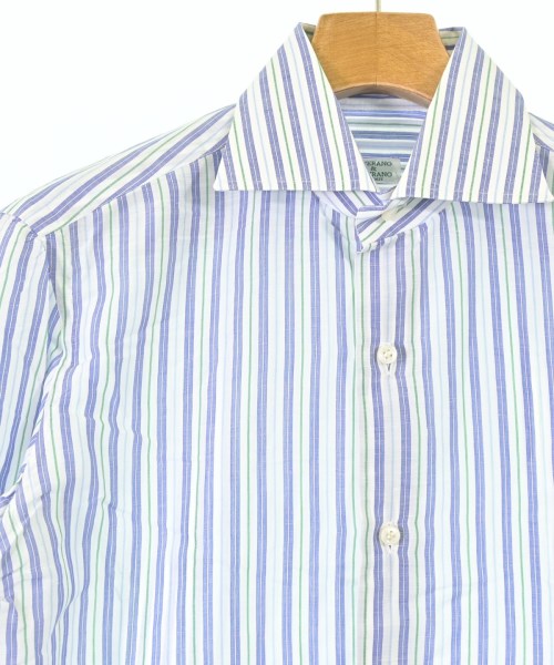 LIVERANO&LIVERANO（レベラーノ＆レベラーノ）ドレスシャツ 青 サイズ:38(S位) メンズ/2200683286441