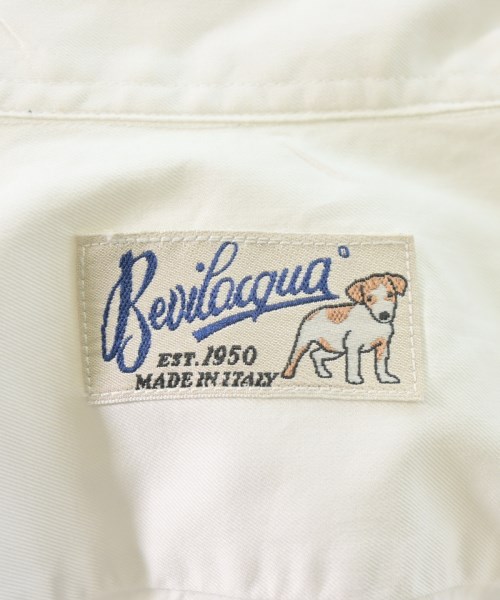 Bevilacqua（ベビラクア）カジュアルシャツ 白 サイズ:S メンズ/2200680464026