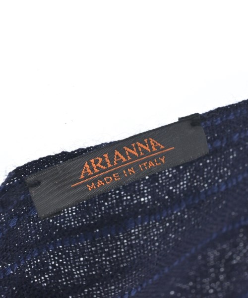 ARIANNA（アリアンナ）ストール 紺 サイズ:- メンズ/2200682403443