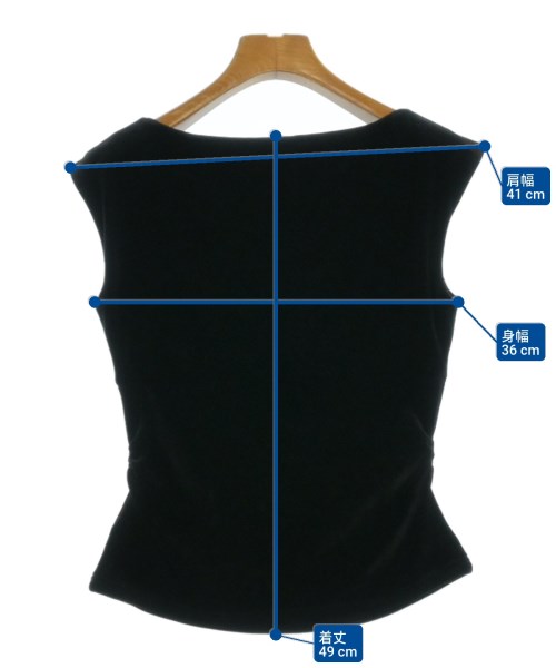 VELOUR NOIR by FOXEY NEWYORK（ベロアノワールバイフォクシーニューヨーク）カジュアルシャツ 黒 サイズ:38(S位) レディース/2200630483046