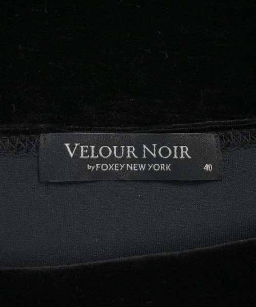 VELOUR NOIR by FOXEY NEWYORK（ベロアノワールバイフォクシーニューヨーク）ノースリーブ 黒 サイズ:40(M位) レディース/2200619948436