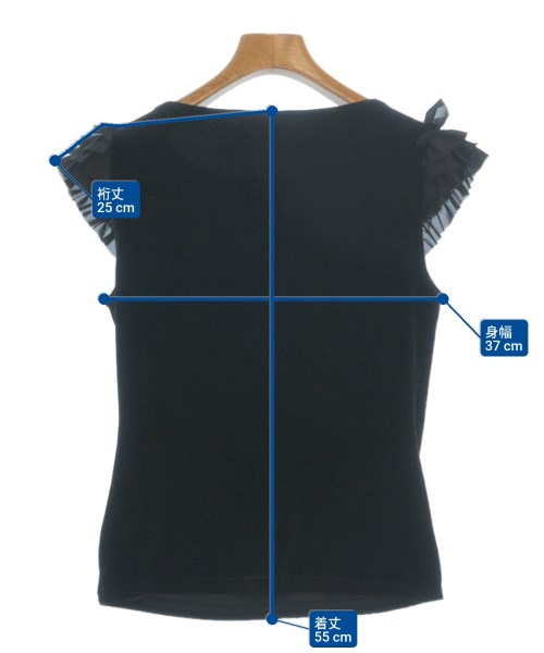 VELOUR NOIR by FOXEY NEWYORK（ベロアノワールバイフォクシーニューヨーク）ノースリーブ 黒 サイズ:40(M位) レディース/2200619948436