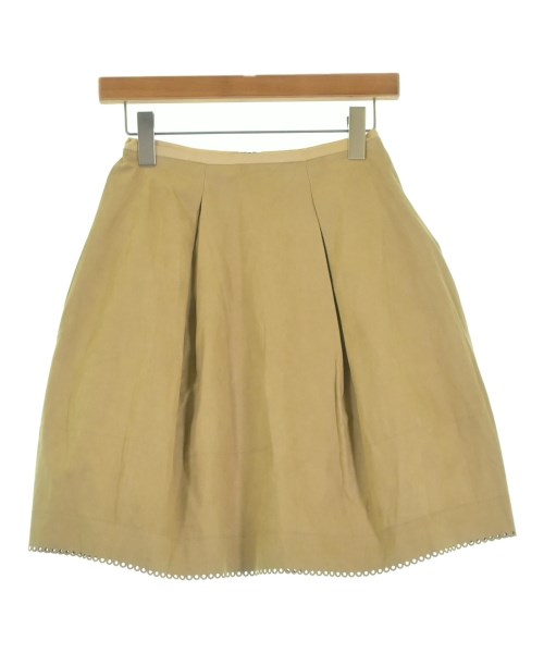 DAISY LIN for FOXEY(デイジーリン　フォー　フォクシー)ミニスカート ベージュ サイズ:38(S位)/2200637445054