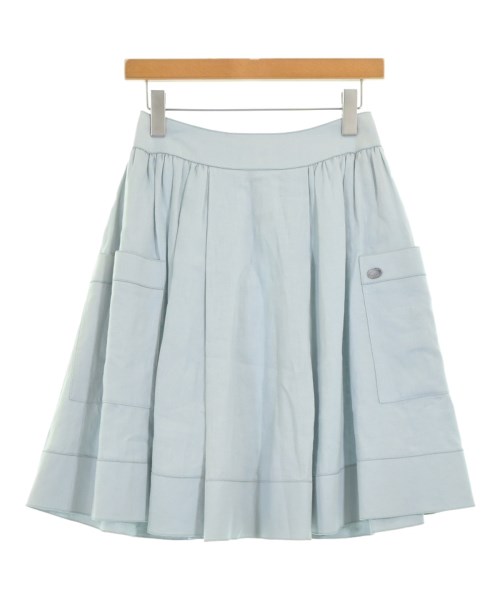 DAISY LIN for FOXEY(デイジーリン　フォー　フォクシー)ひざ丈スカート 青 サイズ:38(S位)/2200686193029