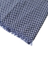 ALAIN FIGARET（アランフィガレ）ストール 紺 サイズ:- メンズ/2200669281095