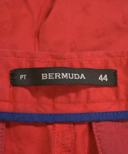 PT BERMUDA（ピーティーバミューダ）ショートパンツ 赤 サイズ:44(S位) メンズ/2200672208096