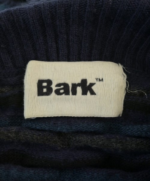 Bark（バーク）ニット・セーター 紺 サイズ:M メンズ/2200637935029