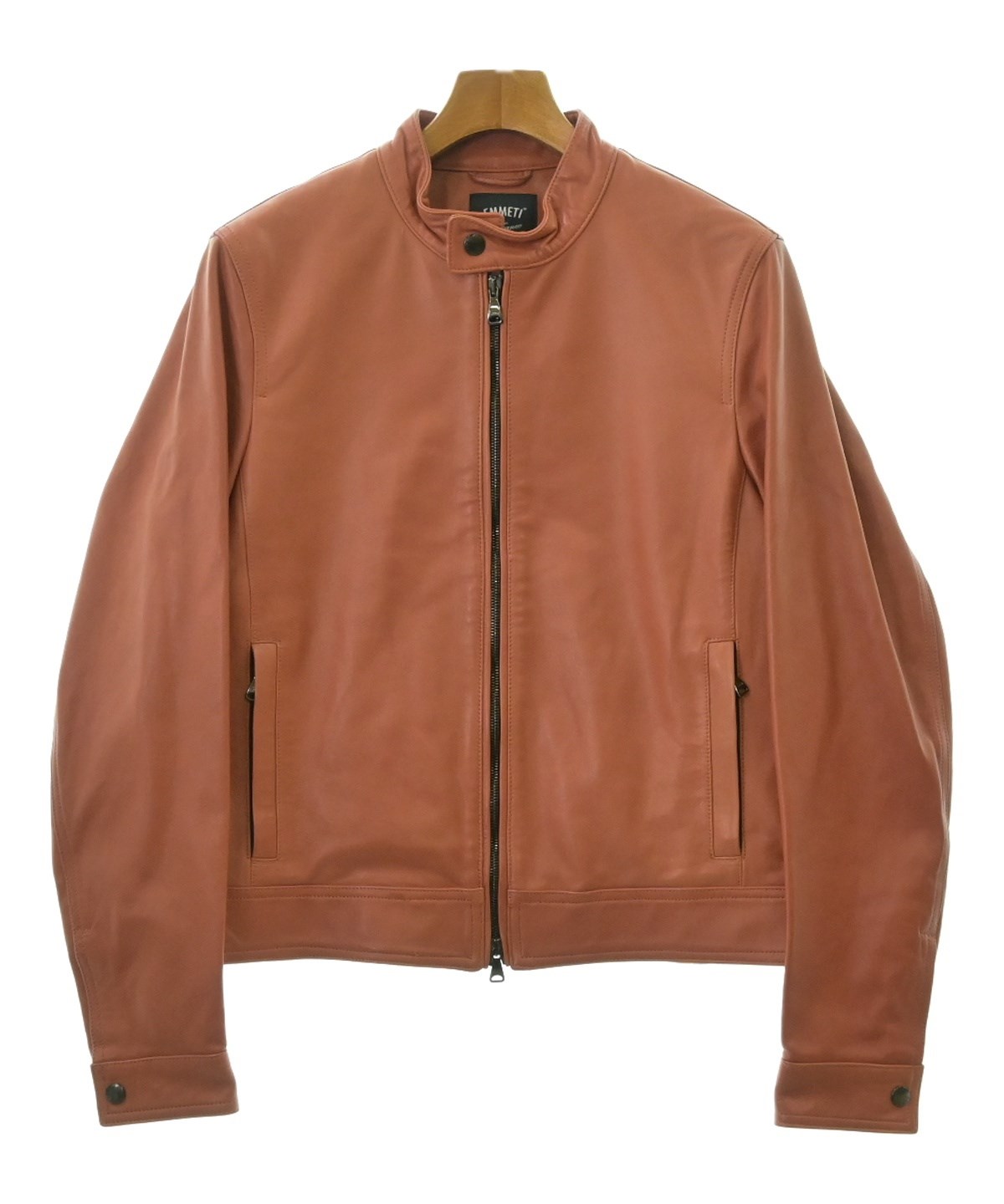 EMMETI（エンメティ）ライダース オレンジ サイズ:46(M位) メンズ