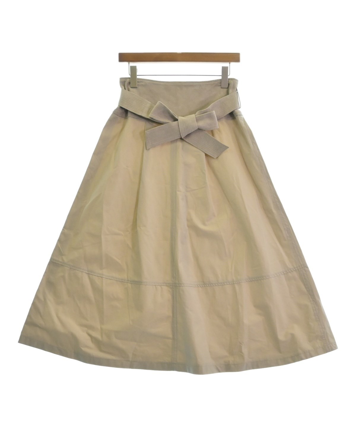 EMMETI エンメティ ロング・マキシ丈スカート 40(M位) ベージュ系  