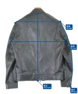 EMMETI（エンメティ）ライダース 黒 サイズ:46(M位) メンズ/2200622920016