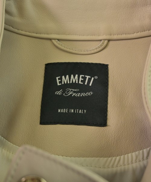 EMMETI（エンメティ）ライダース ベージュ サイズ:42(XS位) メンズ/2200634255014