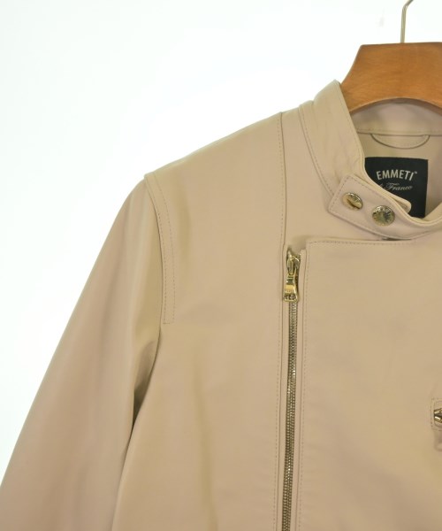 EMMETI（エンメティ）ライダース ベージュ サイズ:42(XS位) メンズ/2200634255014