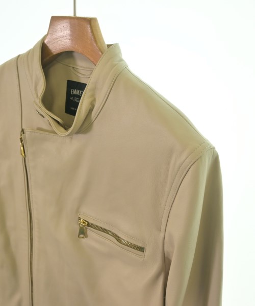 EMMETI（エンメティ）ライダース ベージュ サイズ:42(XS位) メンズ/2200634255014