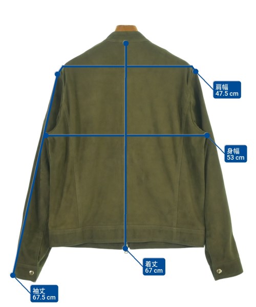 EMMETI（エンメティ）ブルゾン 緑 サイズ:52(XXL位) メンズ/2200634255038