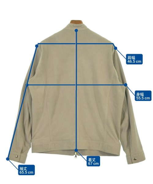 EMMETI（エンメティ）ライダース グレー サイズ:48(L位) メンズ/2200634255052