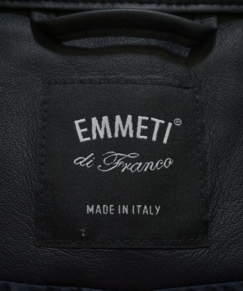 EMMETI（エンメティ）ブルゾン 黒 サイズ:46(M位) メンズ/2200634255069