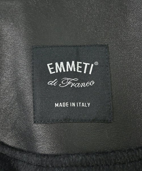 EMMETI（エンメティ）ブルゾン 黒 サイズ:50(XL位) メンズ/2200622045047