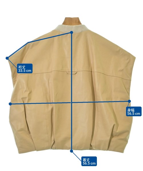 EMMETI（エンメティ）ベスト ベージュ サイズ:42(M位) レディース/2200622045061