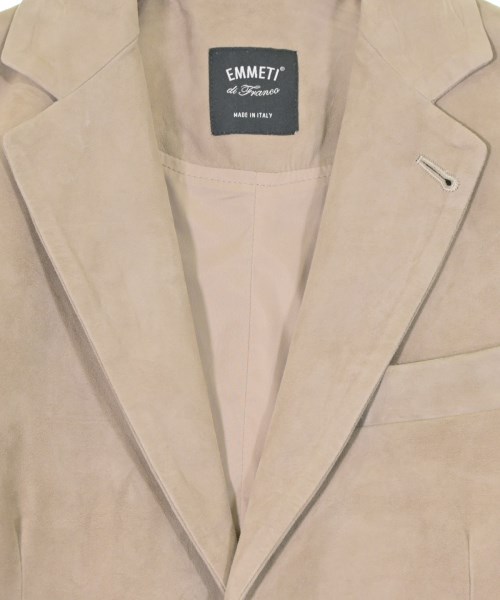 EMMETI（エンメティ）ジャケット ベージュ サイズ:48(L位) メンズ/2200622045115
