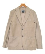 EMMETI（エンメティ）ジャケット ベージュ サイズ:48(L位) メンズ/2200622045115