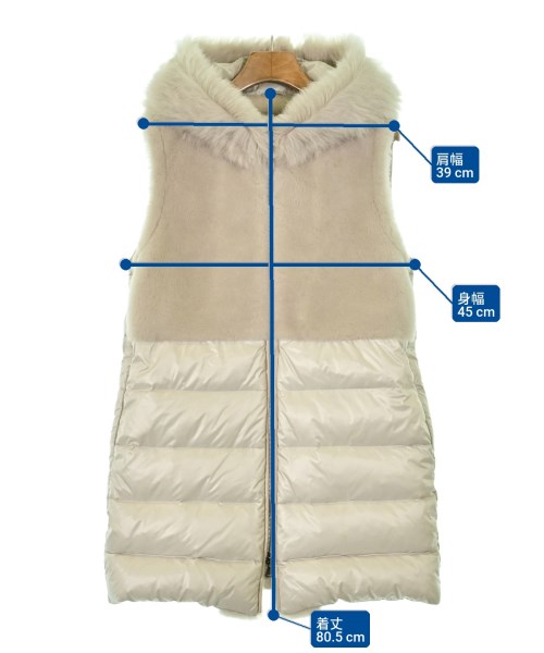 EMMETI（エンメティ）ベスト 白 サイズ:40(M位) レディース/2200622045146