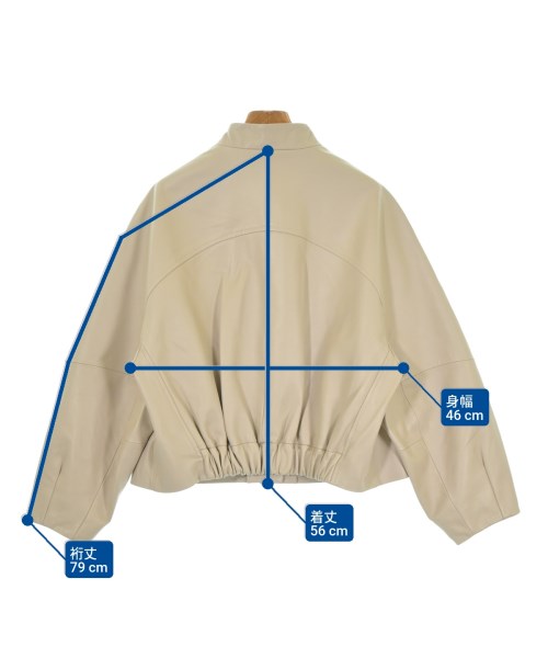 EMMETI（エンメティ）ブルゾン ベージュ サイズ:40(M位) レディース/2200622045214