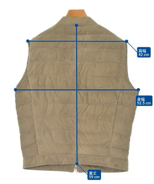 EMMETI（エンメティ）ブルゾン ベージュ サイズ:48(L位) メンズ/2200622045368