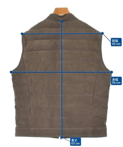 EMMETI（エンメティ）ブルゾン 茶 サイズ:48(L位) メンズ/2200622045375