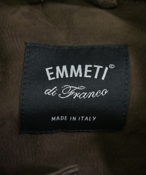EMMETI（エンメティ）ブルゾン 茶 サイズ:50(XL位) メンズ/2200622045399