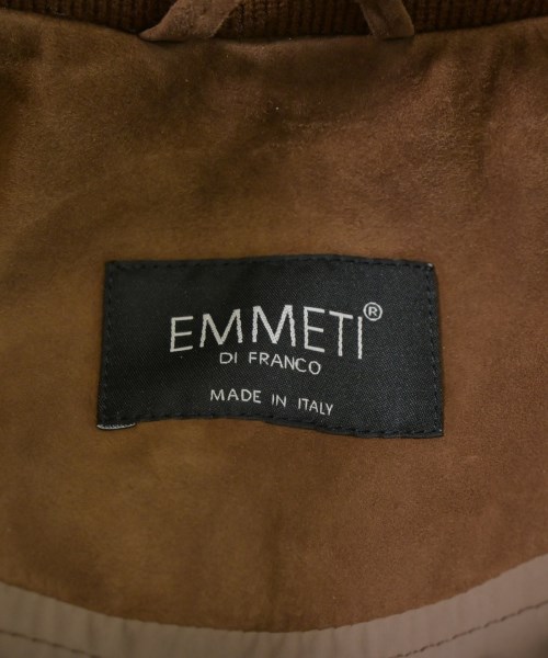 EMMETI（エンメティ）ダウンジャケット/ダウンベスト 茶 サイズ:50(XL位) メンズ/2200622045412